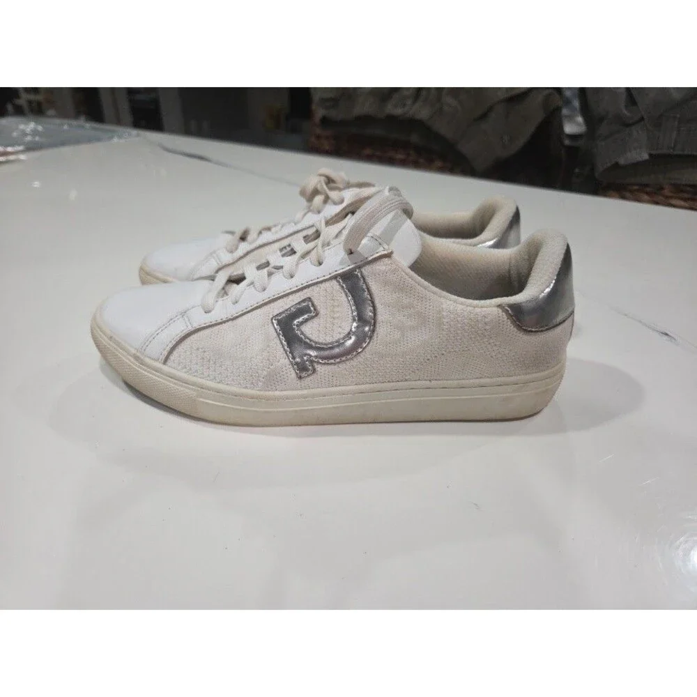 G/FORE Disruptor Quarter G Knit Womens White Size 9 Low Top Shoes G4LS22F21 SB9